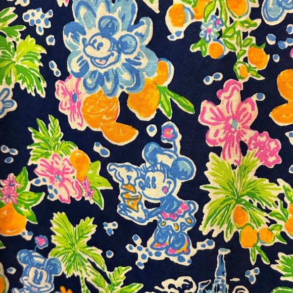 Disney x lily Pulitzer- Floral Short Sleeve Dress NWT - Picture 5 of 9